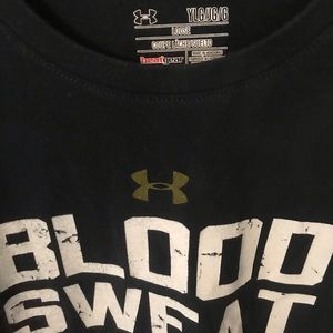 Under armour blood sweat respect T-shirt